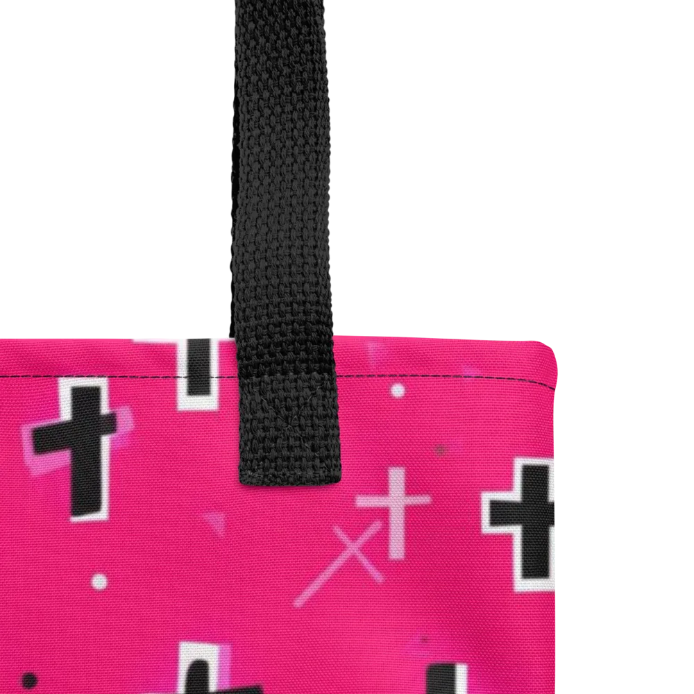Hot Pink Revival on Tote Bag — Product details