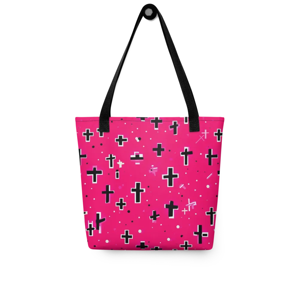 Hot Pink Revival on Tote Bag — Front