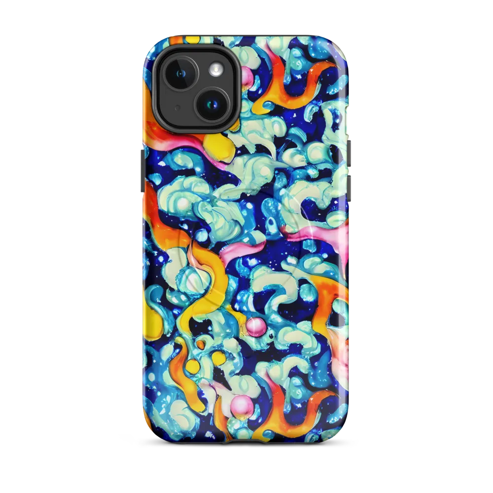 Saturated Splash on MagSafe Tough Case for iPhone® — Front