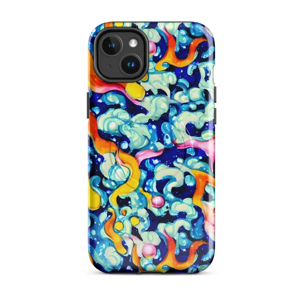 Saturated Splash on MagSafe Tough Case for iPhone® — Front