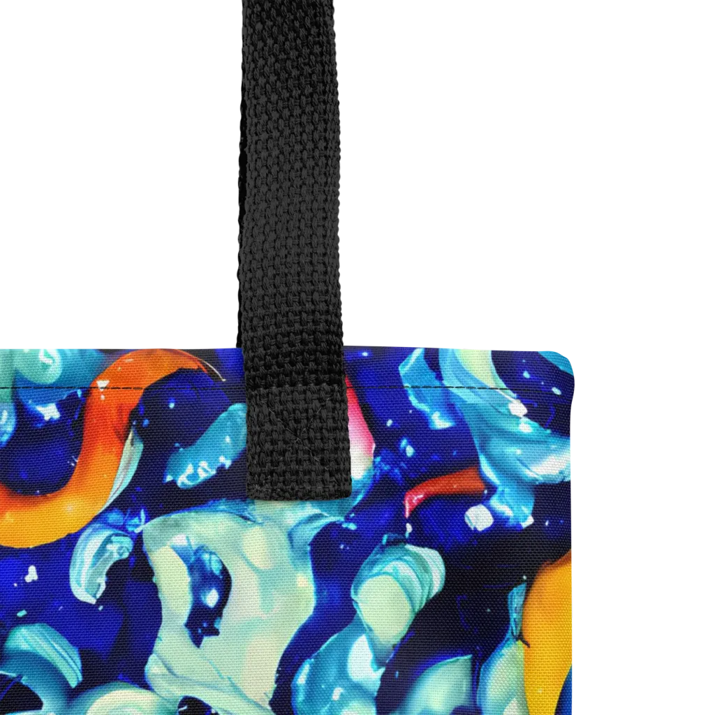 Saturated Splash on Tote Bag — Product details