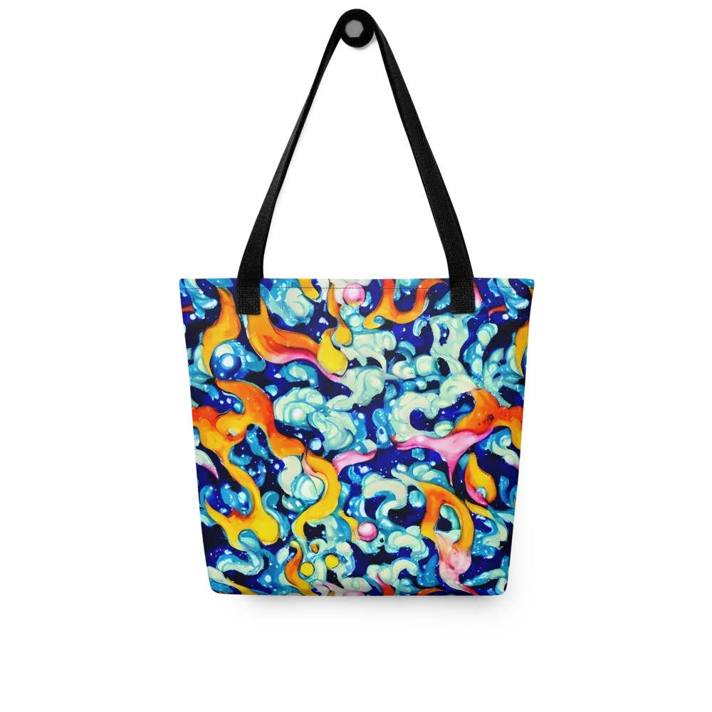 Saturated Splash on Tote Bag — Front