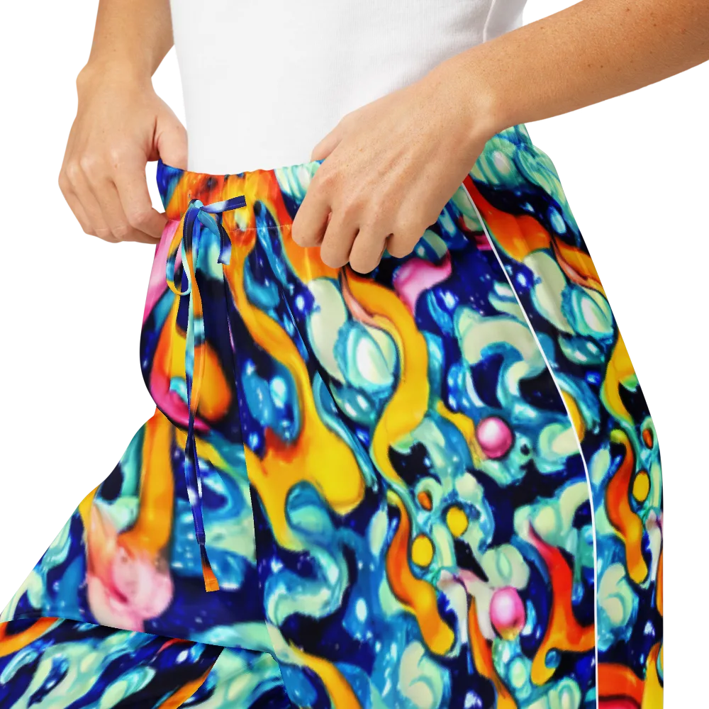 Saturated Splash on Women's Pajama Pants — Product details