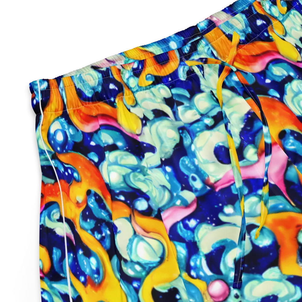 Saturated Splash on Women's Pajama Shorts — Product details