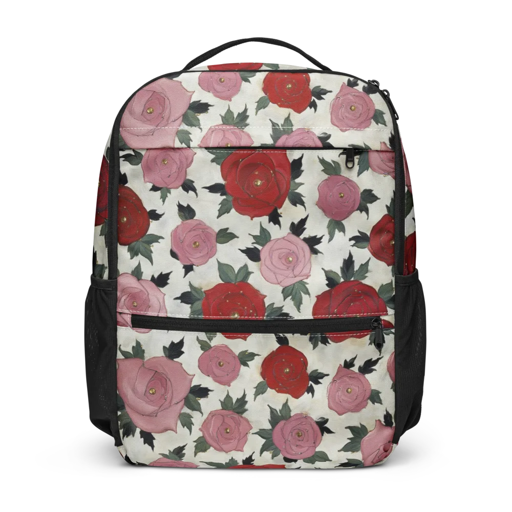 Velvet Rose Parade on Utility Backpack — Front