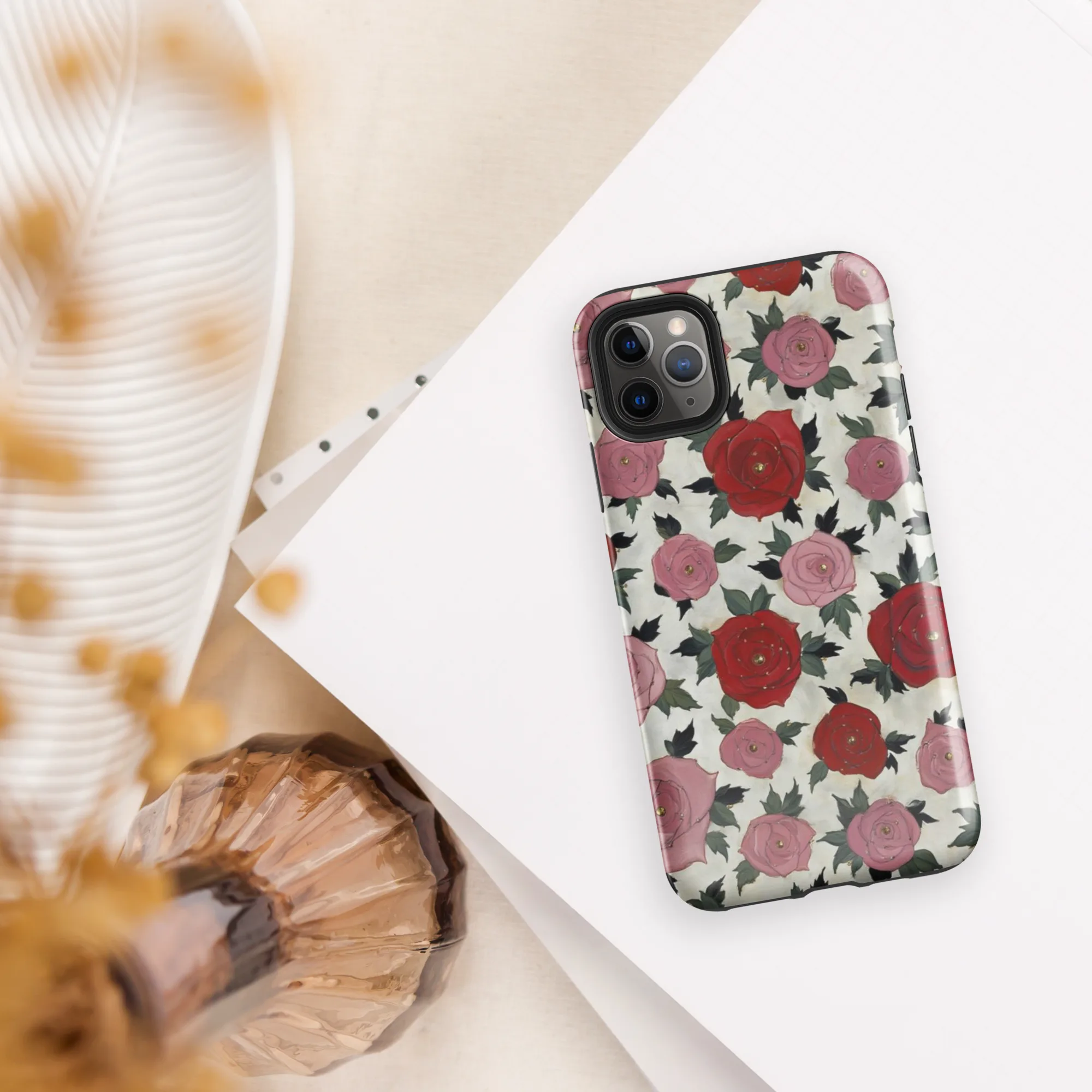 Velvet Rose Parade on Tough Case for iPhone® — Front
