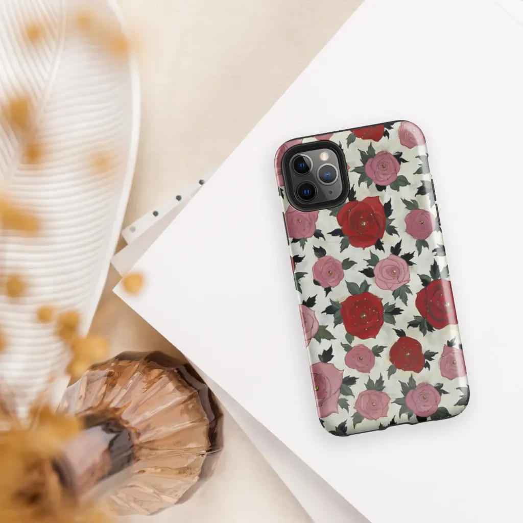 Velvet Rose Parade on Tough Case for iPhone® — Front
