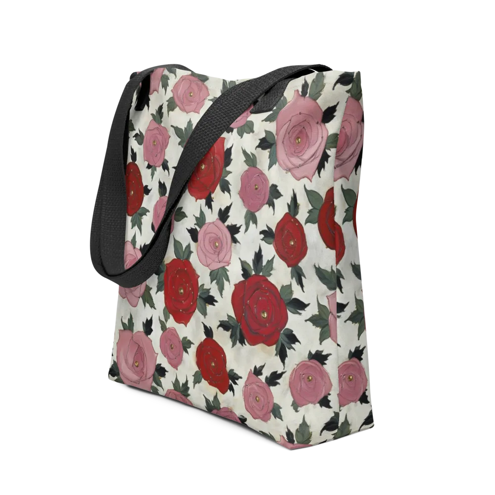 Velvet Rose Parade on Tote Bag — Front