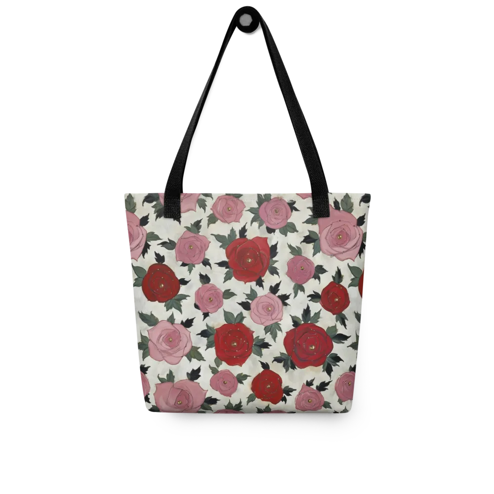 Velvet Rose Parade on Tote Bag — Front