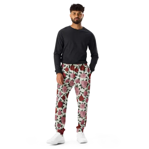 Velvet Rose Parade on a Men's Joggers