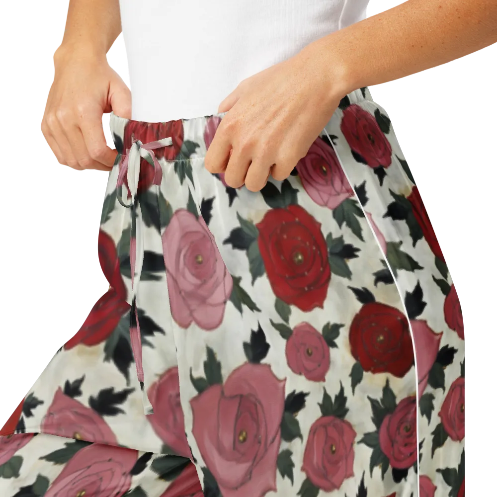 Velvet Rose Parade on Women's Pajama Pants — Product details