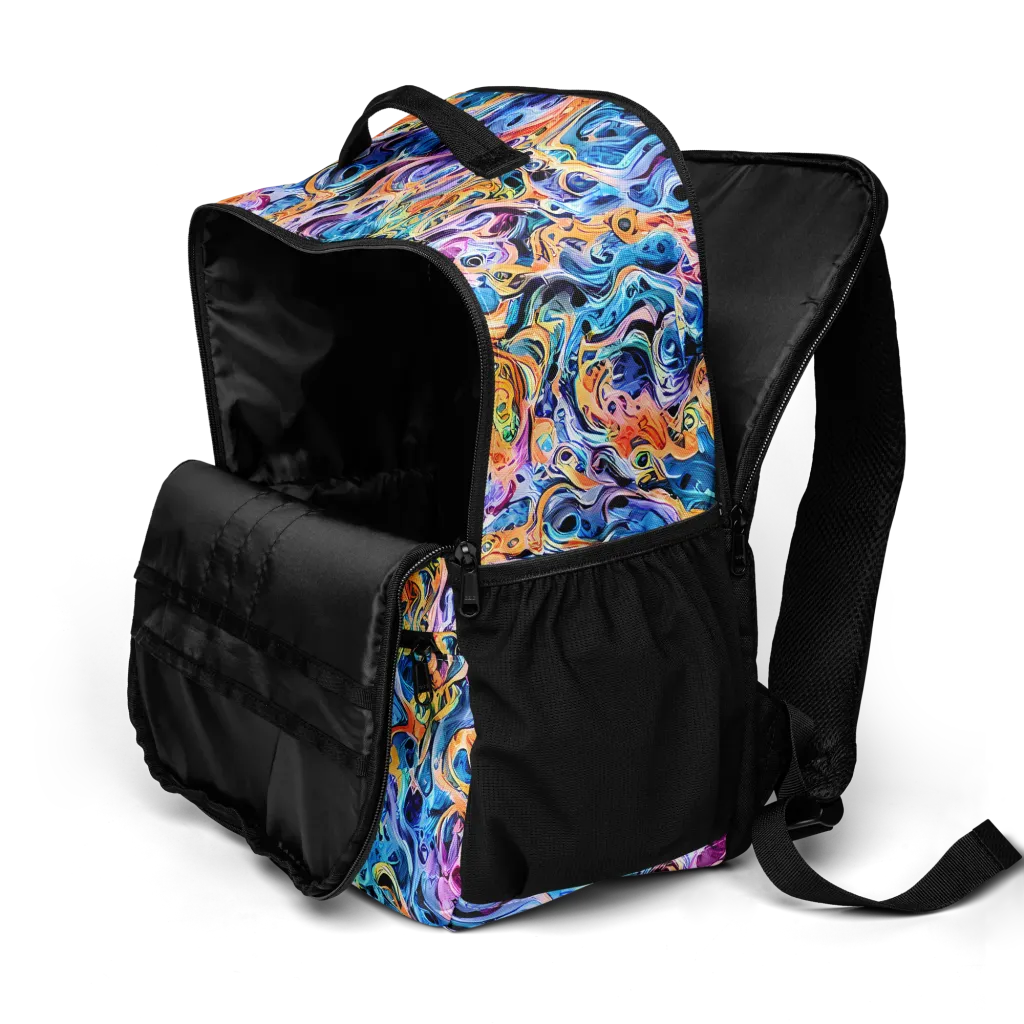 Rococo Vortex on Utility Backpack — Product details 2