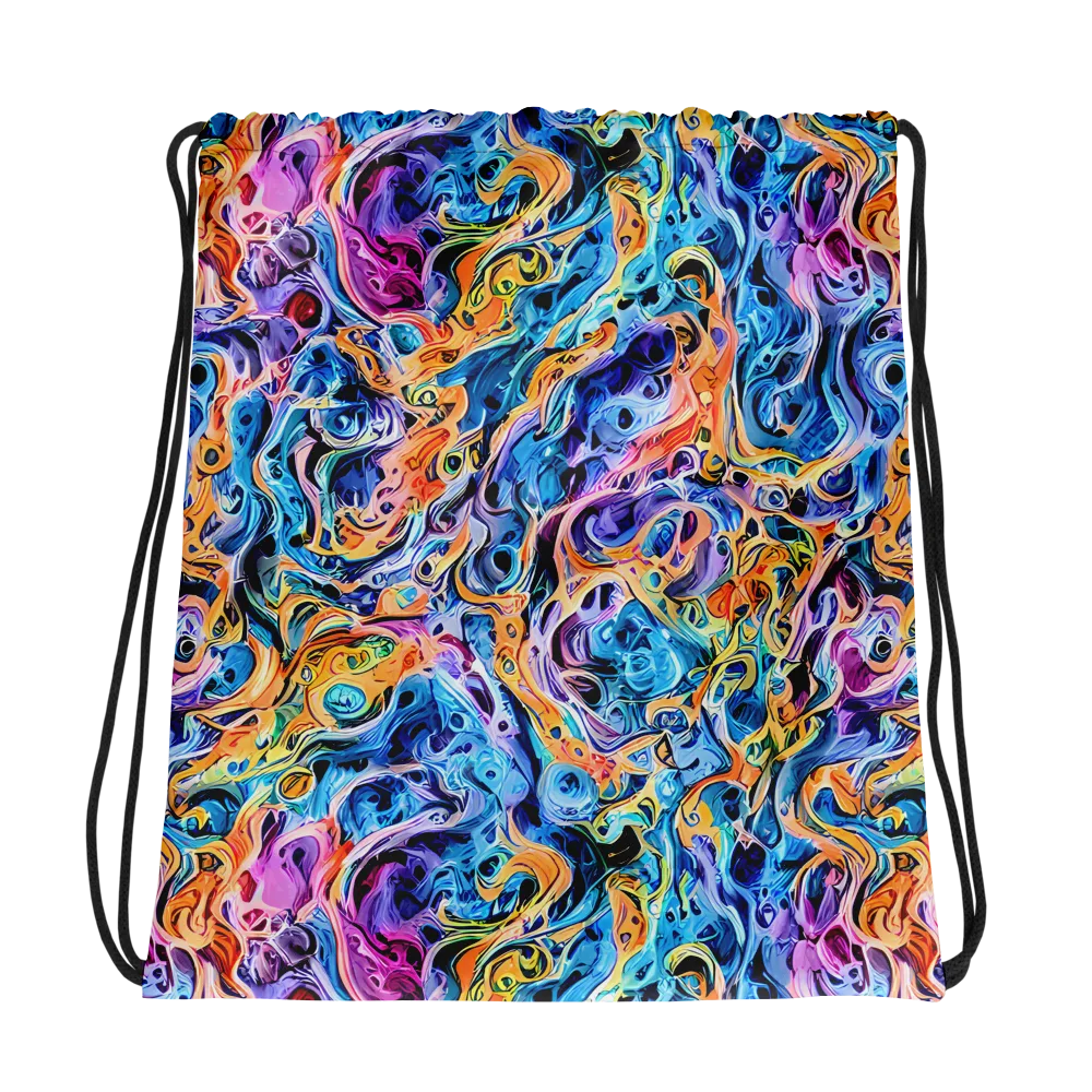Rococo Vortex on Drawstring Bag — Photo