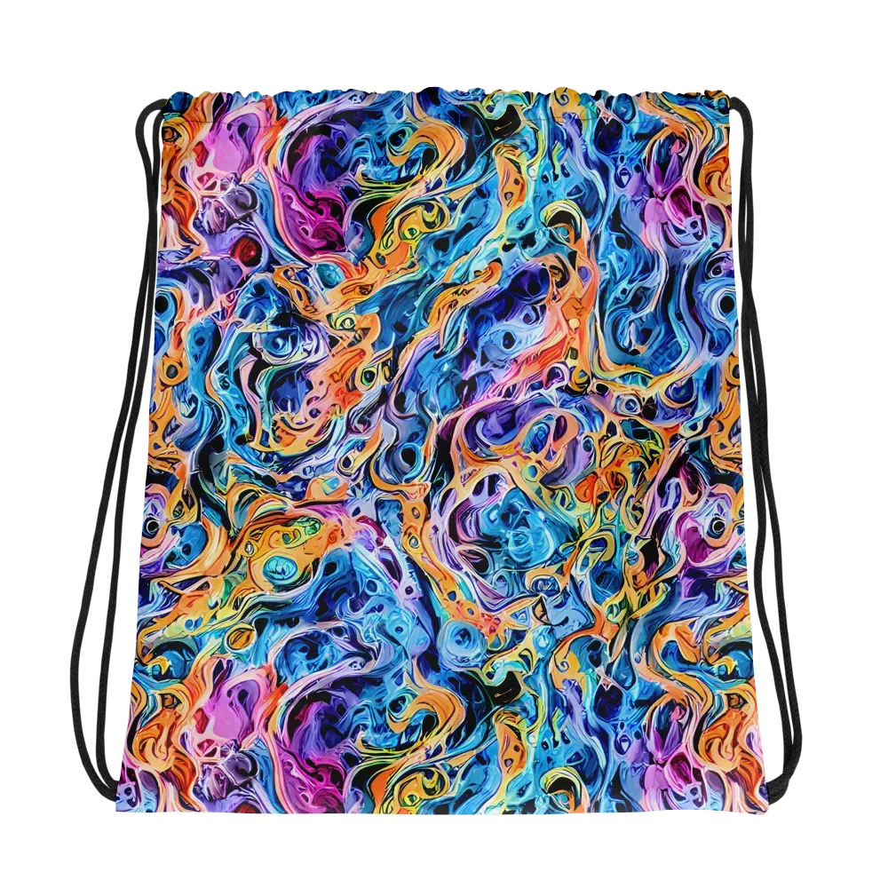 Rococo Vortex on Drawstring Bag — Photo