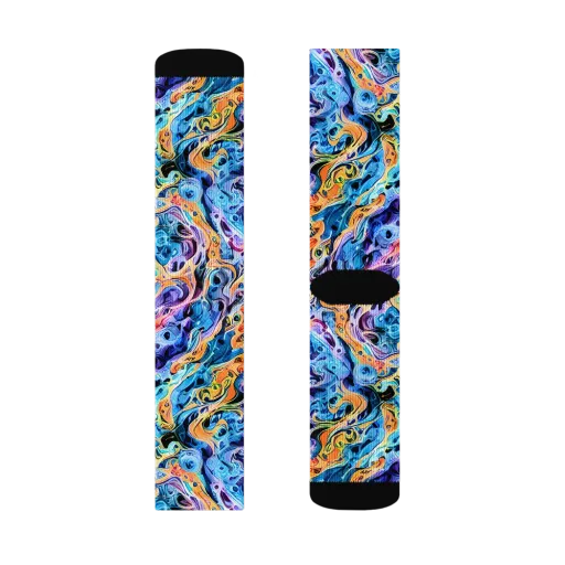 Rococo Vortex on a Socks