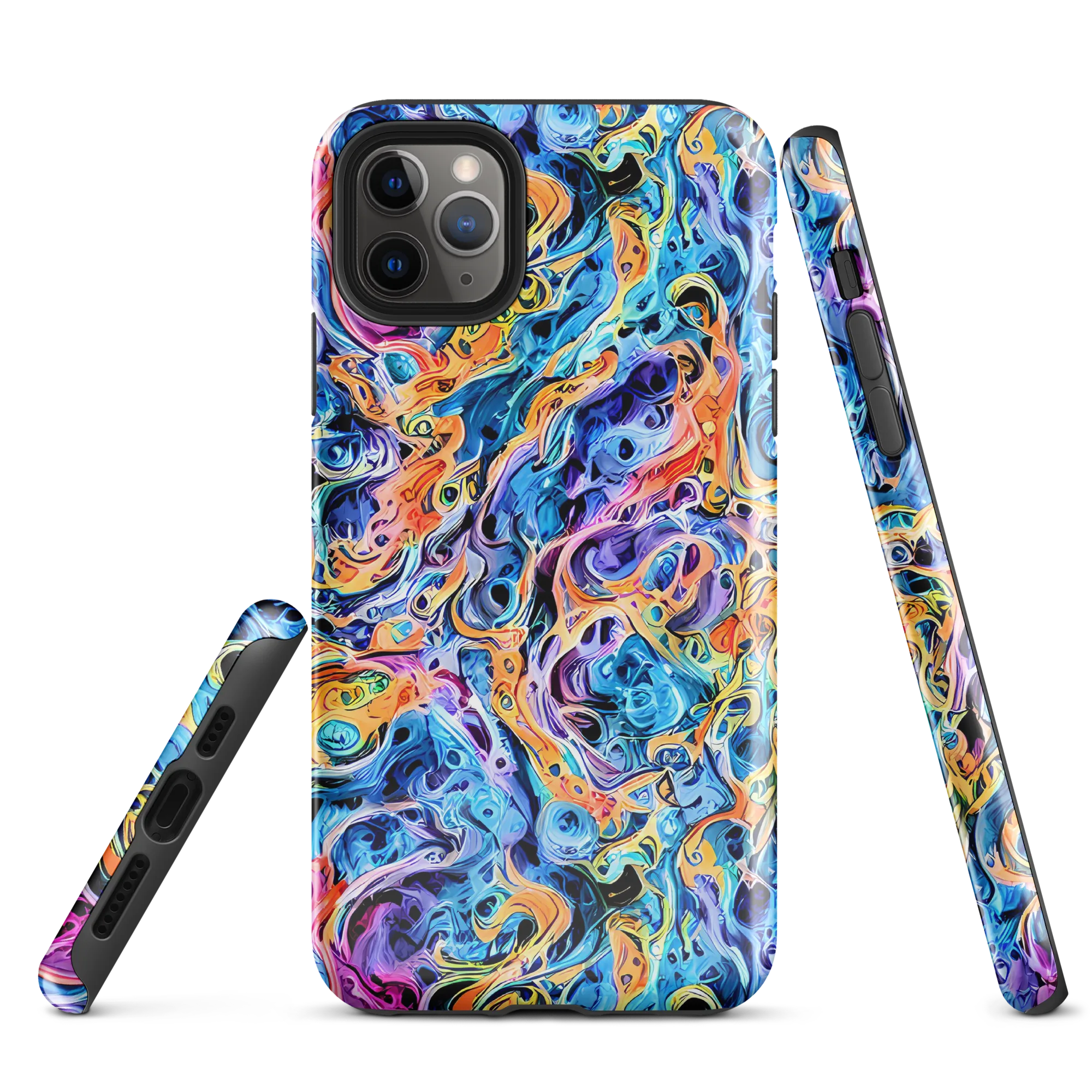 Rococo Vortex on Tough Case for iPhone® — Front