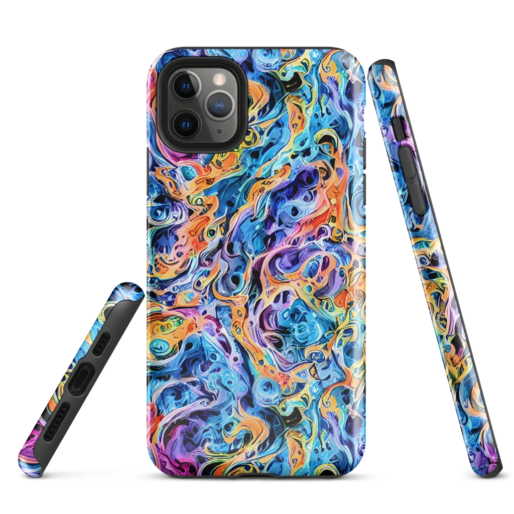 Rococo Vortex on Tough Case for iPhone® — Front