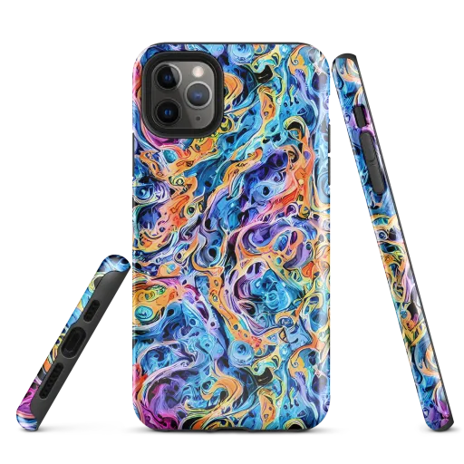 Rococo Vortex on a Tough Case for iPhone®