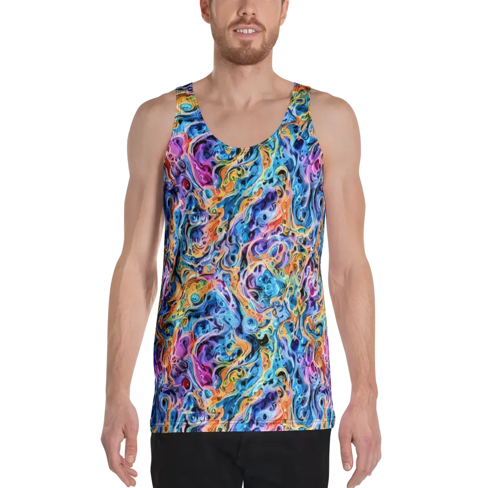 Rococo Vortex on Men's Tank Top — Front