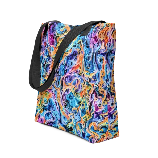 Rococo Vortex on a Tote Bag