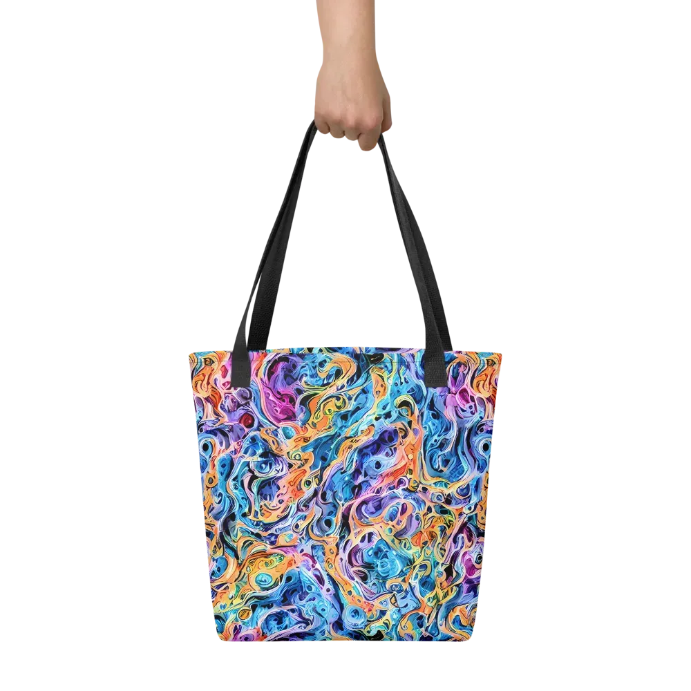 Rococo Vortex on Tote Bag — Front