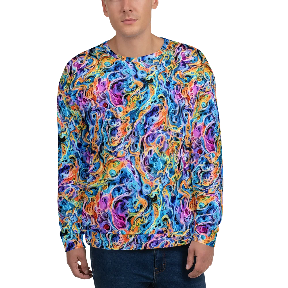 Rococo Vortex on Sweatshirt — Front
