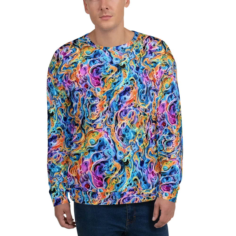 Rococo Vortex on Sweatshirt — Front