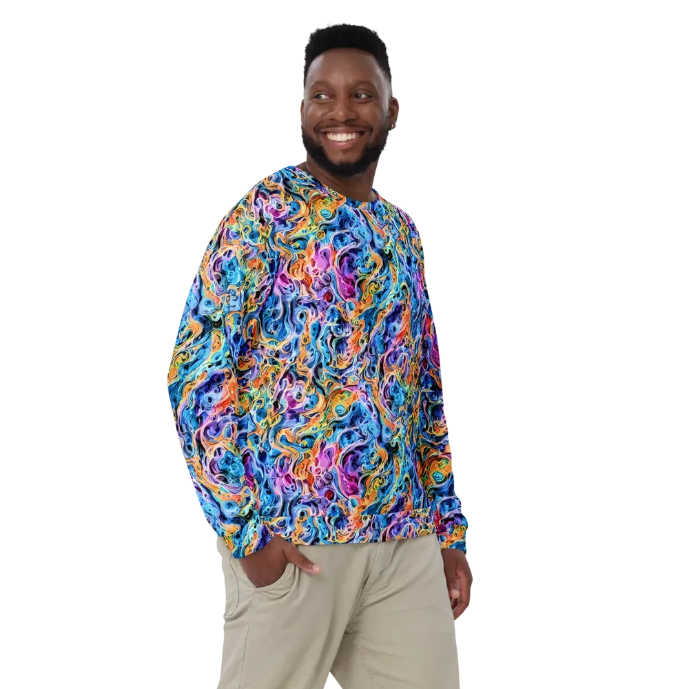 Rococo Vortex on Sweatshirt — Front