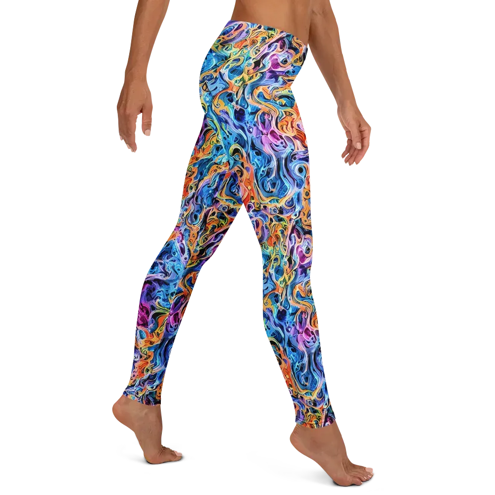 Rococo Vortex on Leggings — Right