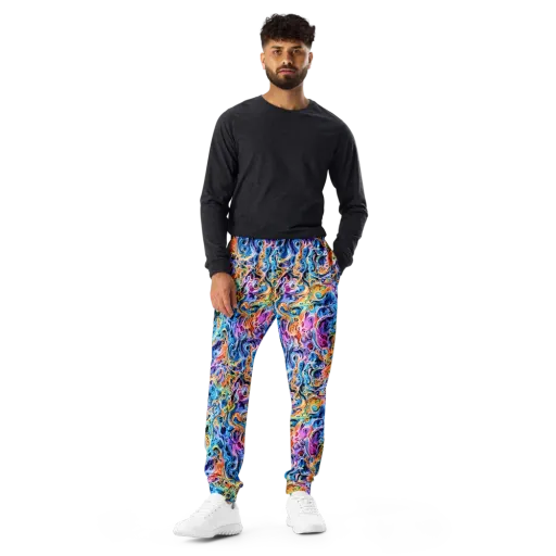 Rococo Vortex on a Men's Joggers