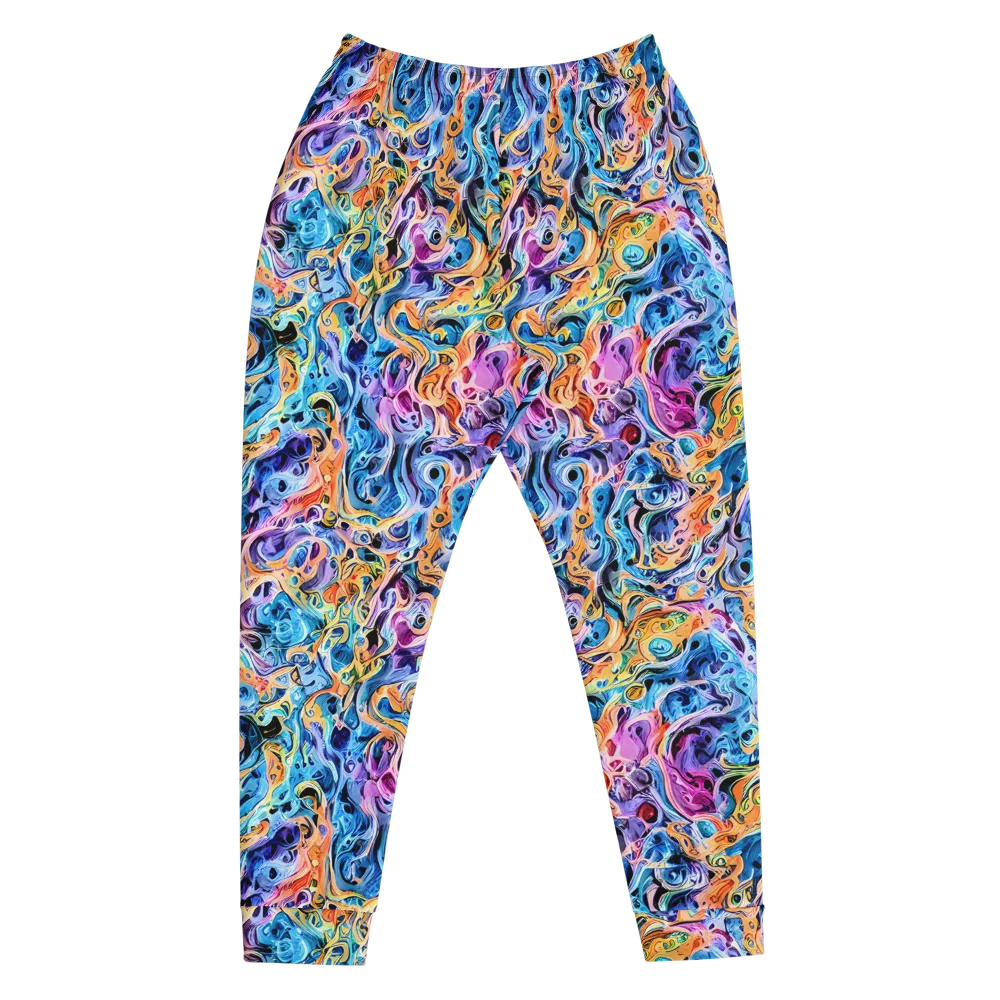 Rococo Vortex on Men's Joggers — Front