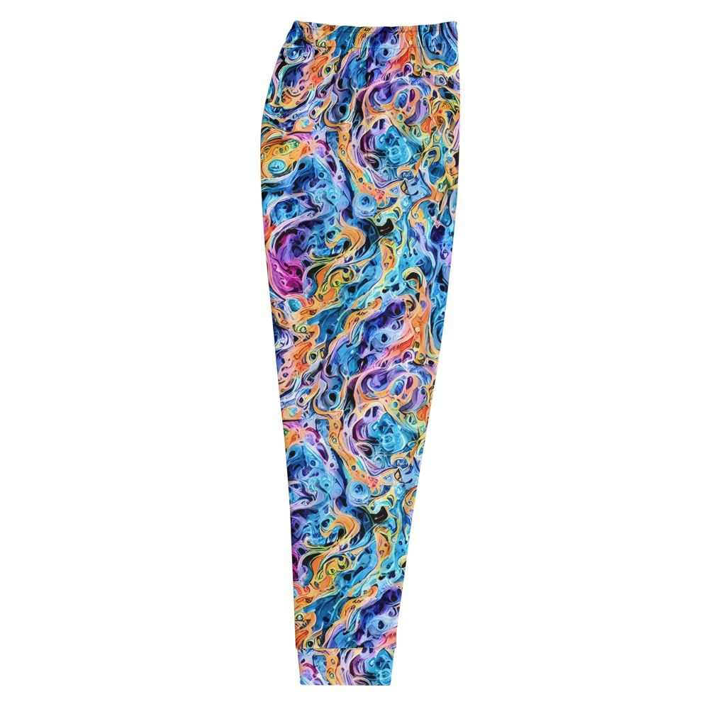 Rococo Vortex on Men's Joggers — Right