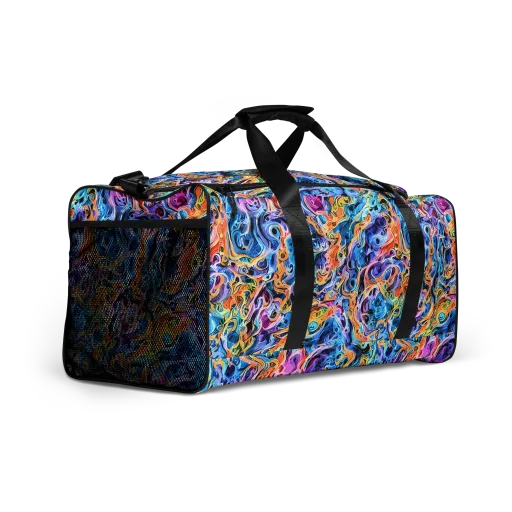 Rococo Vortex on a Duffle Bag
