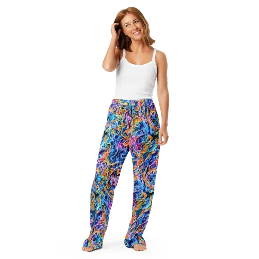Rococo Vortex on a Women's Pajama Pants