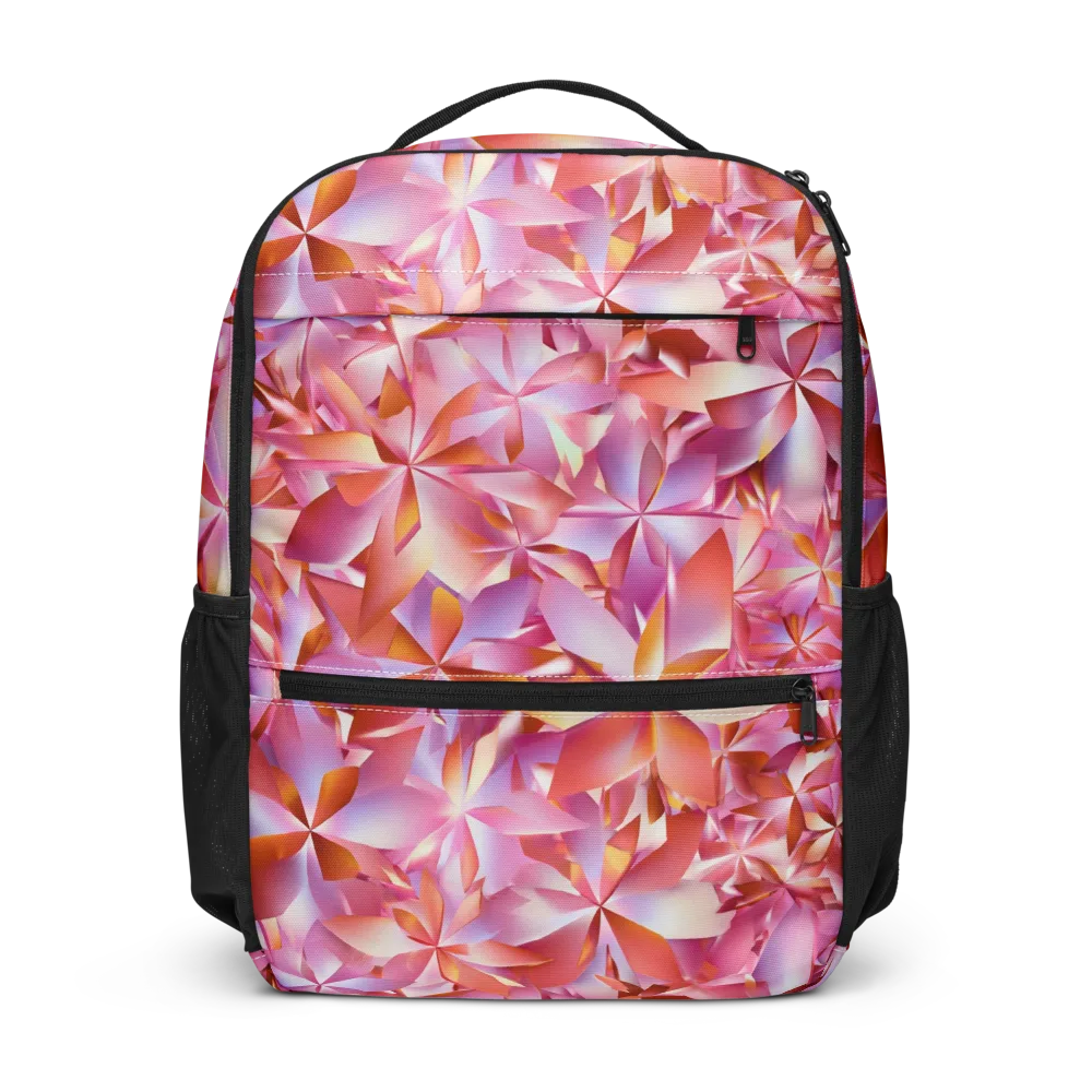 Petal Prism on Utility Backpack — Front