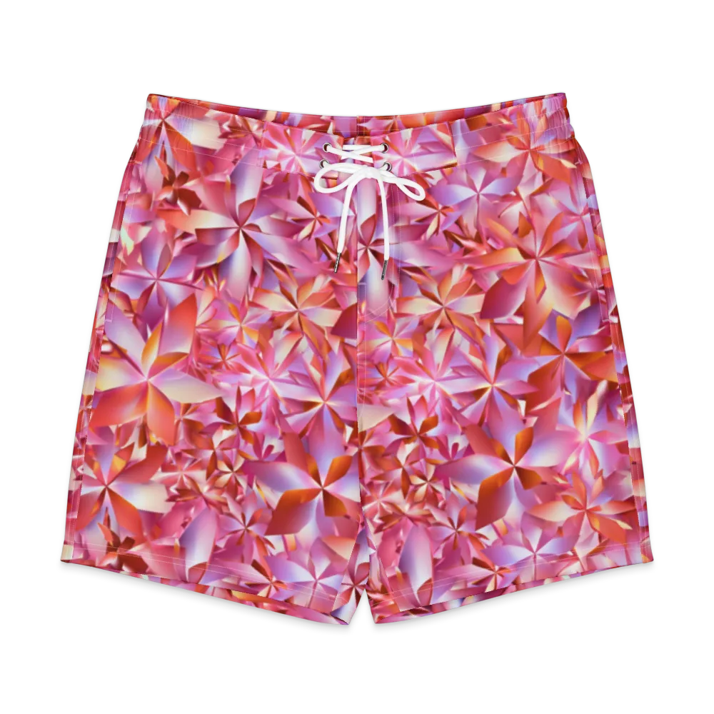 Petal Prism on Men's Board Shorts — Front