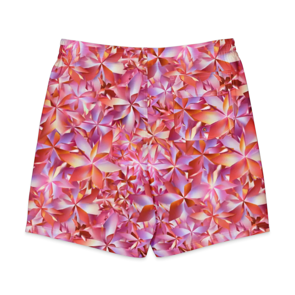 Petal Prism on Men's Board Shorts — Back