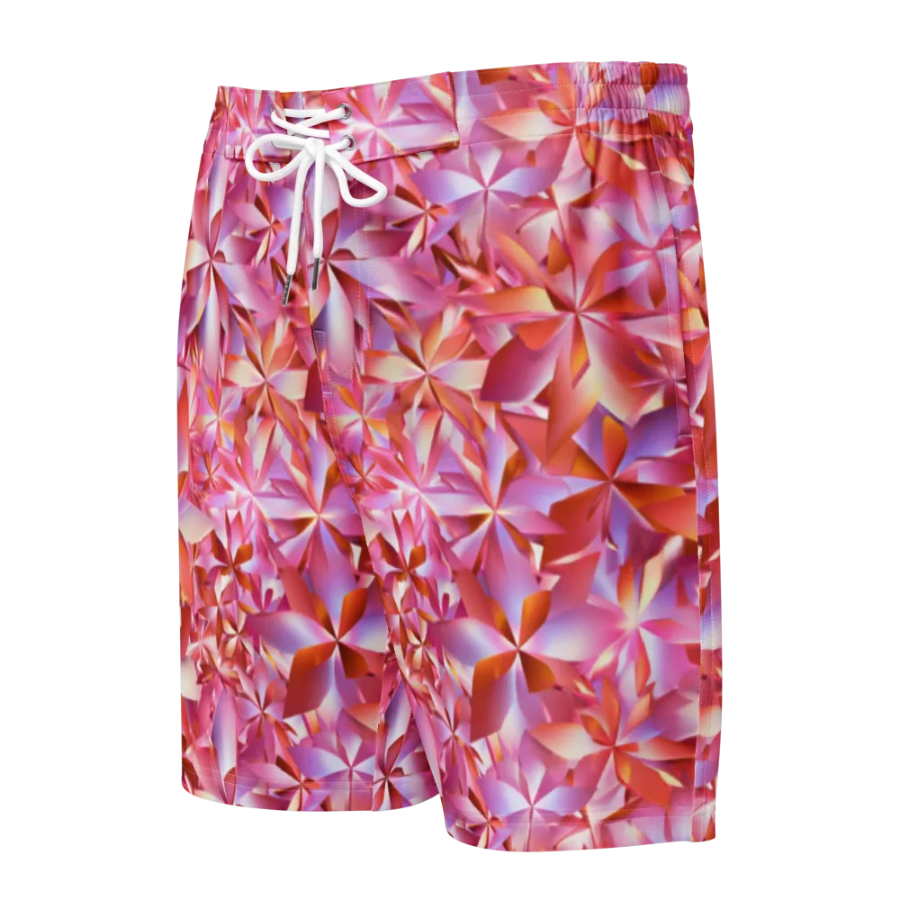 Petal Prism on Men's Board Shorts — Front