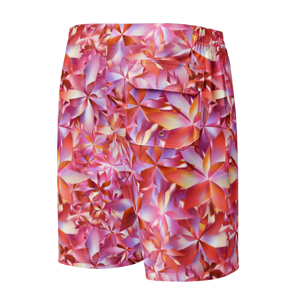 Petal Prism on Men's Board Shorts — Back