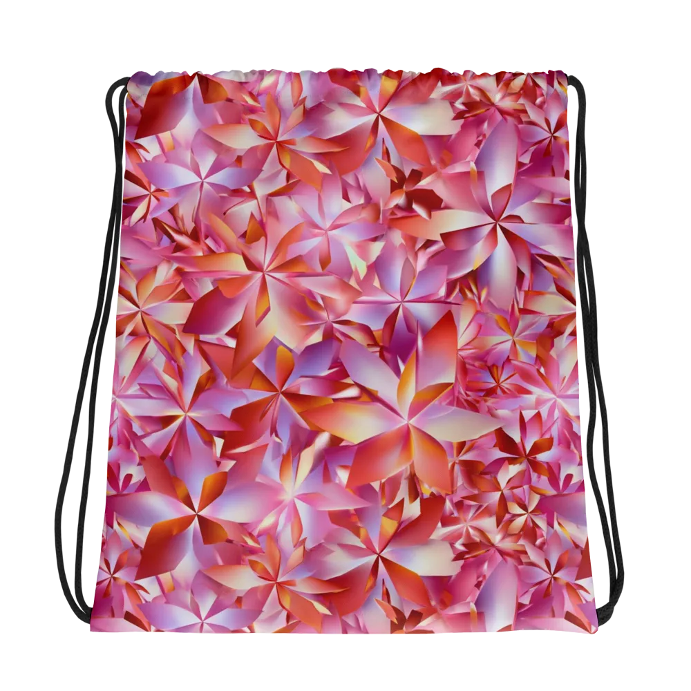 Petal Prism on Drawstring Bag — Photo