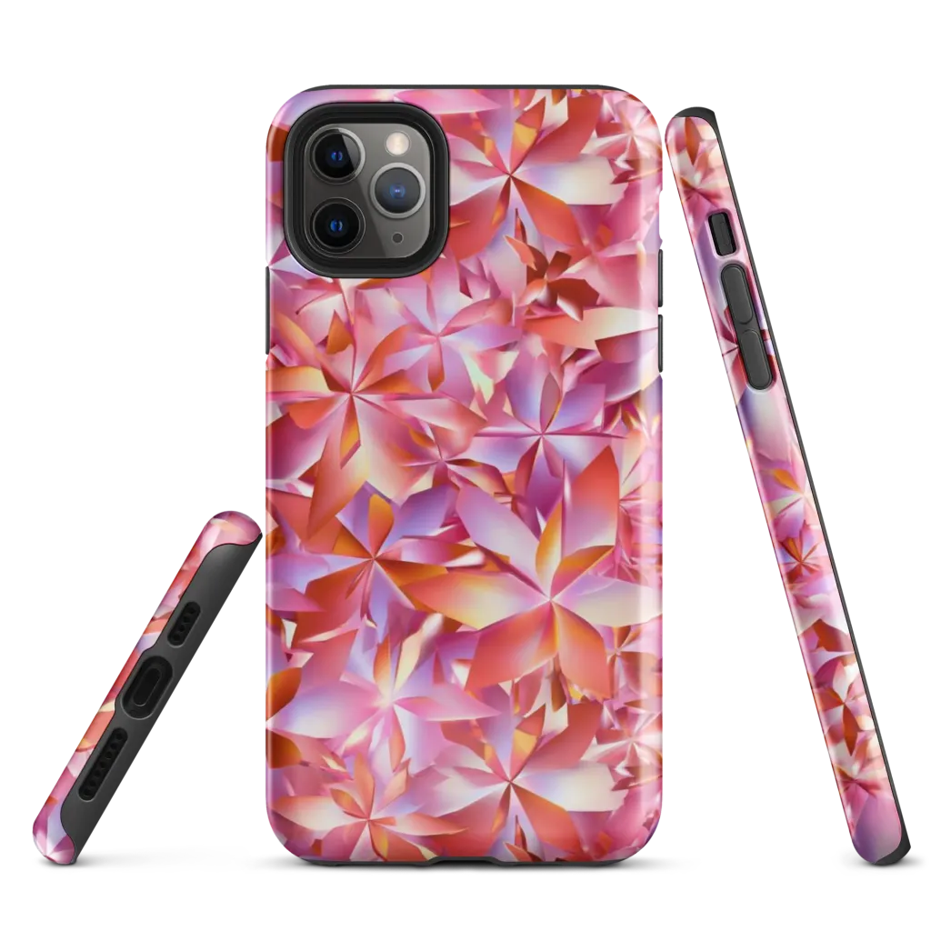 Petal Prism on Tough Case for iPhone® — Front