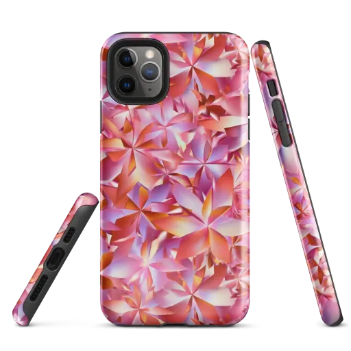 Petal Prism on a Tough Case for iPhone®