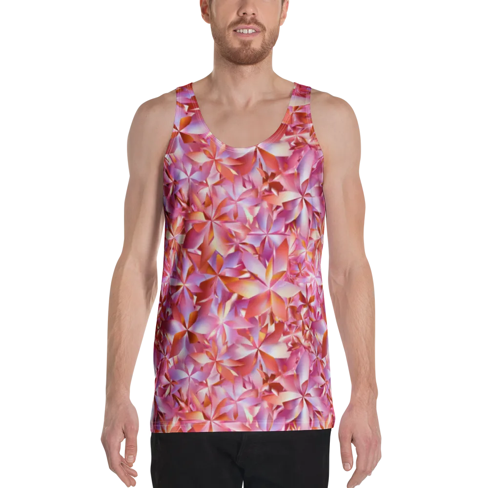 Petal Prism on Men's Tank Top — Front