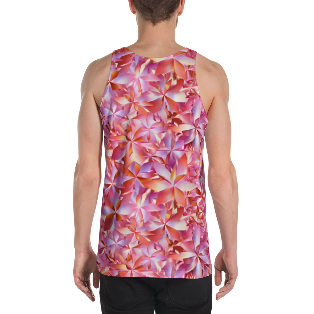Petal Prism on Men's Tank Top — Back
