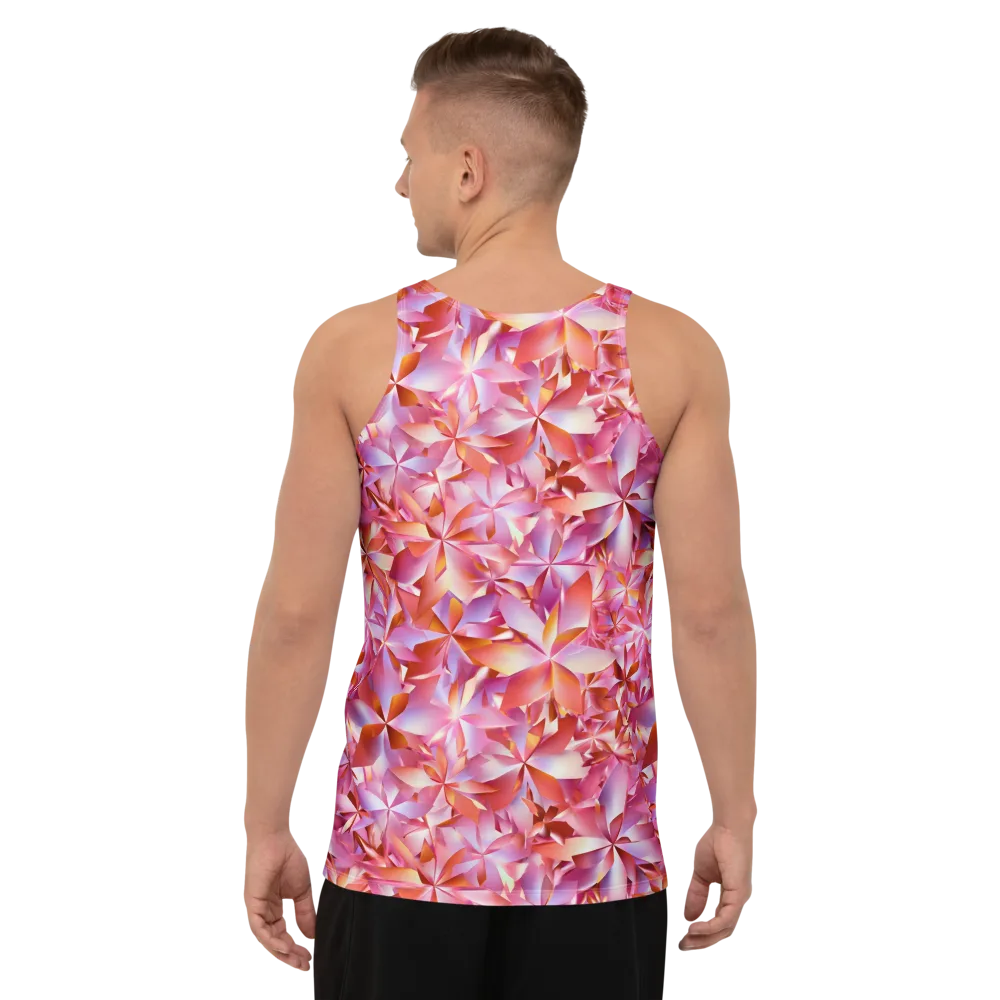 Petal Prism on Men's Tank Top — Back