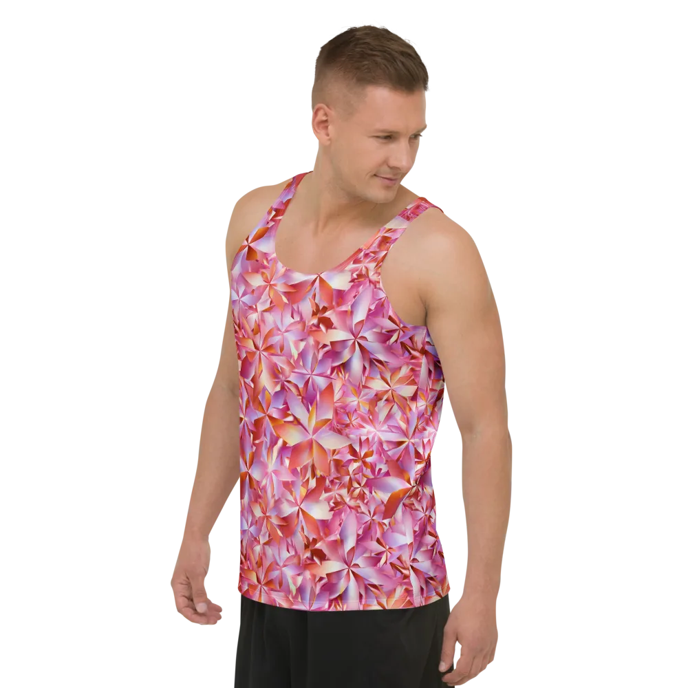Petal Prism on Men's Tank Top — Left Front