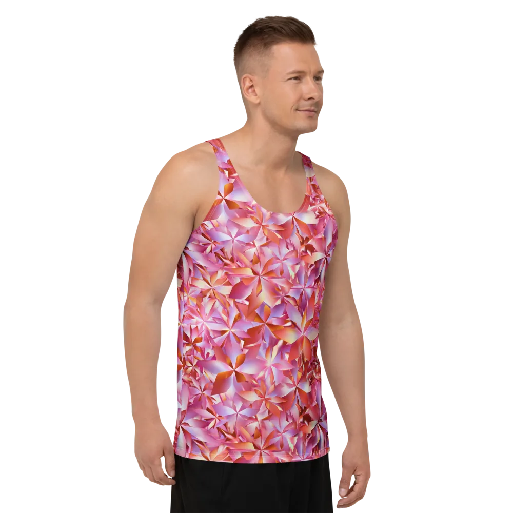 Petal Prism on Men's Tank Top — Right Front
