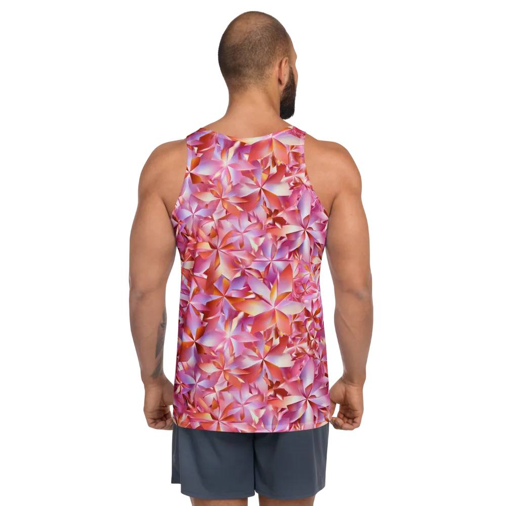 Petal Prism on Men's Tank Top — Back