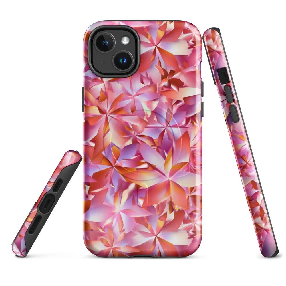 Petal Prism on MagSafe Tough Case for iPhone® — Front