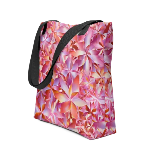 Petal Prism on a Tote Bag